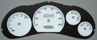 Pontiac G6 Custom White Gauge Face